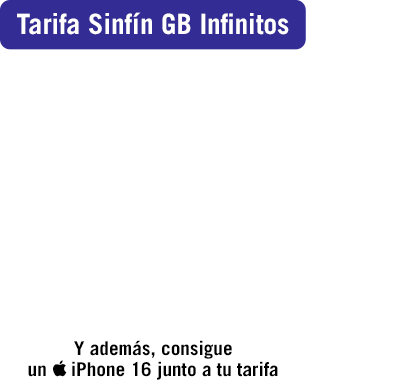 Móvil GB infinitos , llamadas infinitas ,sin permanencia